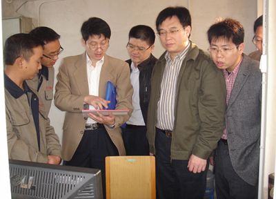 省經(jīng)委、市經(jīng)委領(lǐng)導(dǎo)了解工作情況